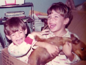 11 - Trey, Andy & Twinkie - circa 1974